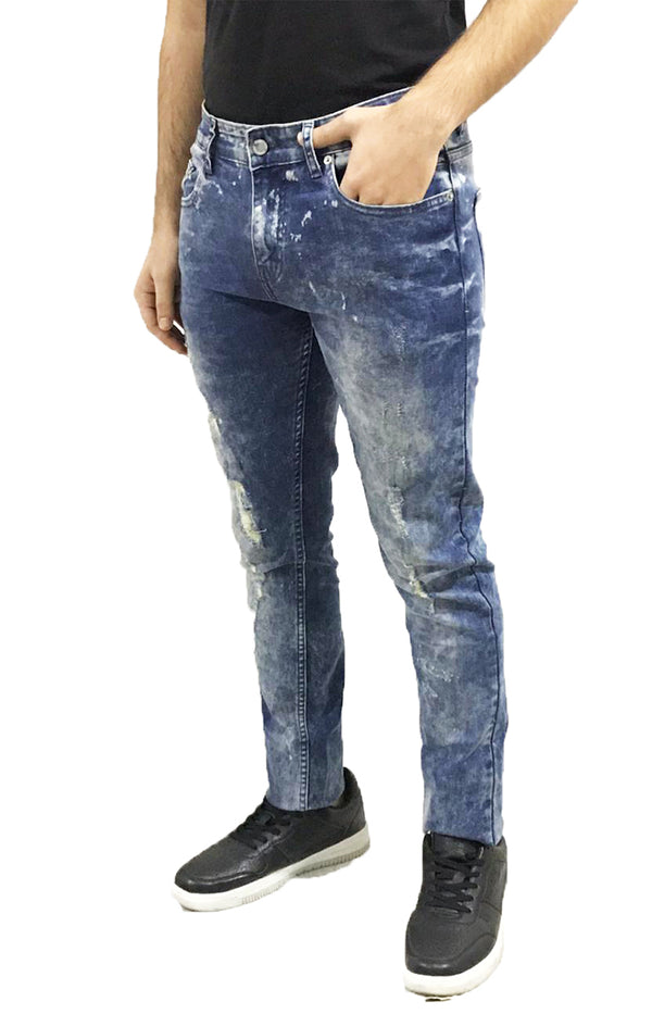 1829 Slim Fit Distressed Men's Jeans